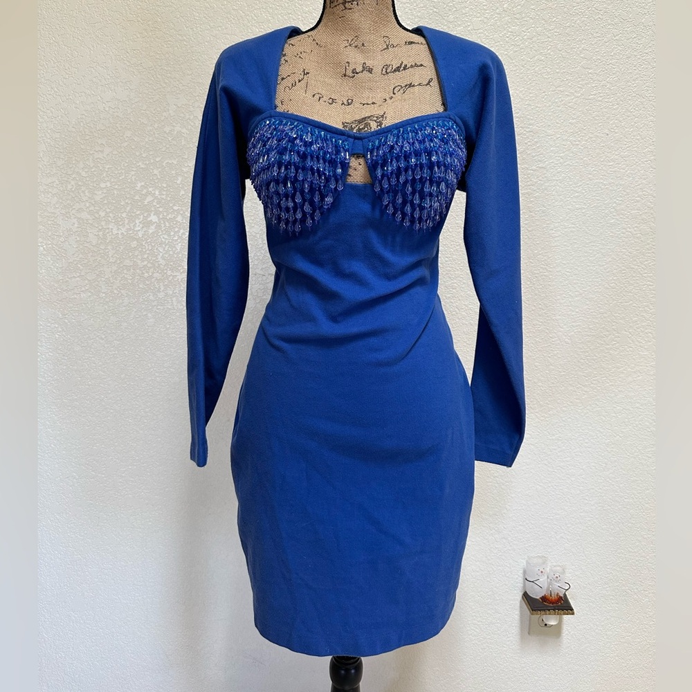 Vintage Beaded Dress
